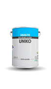 UNIKO OPACO BIANCO SMALTO ACRIL-URETANICO ALL’ACQUA 2,5LT
