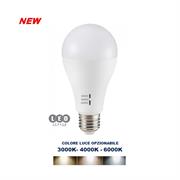 LAMPADINA BULBO A65 E27 15W 3-4-6K  CON SWITCH LED ITALIA