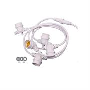 CORDONIERA LUMINOSA 10M CATENA LUCI E27 BIANCA LED ITALIA