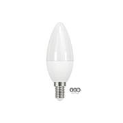 LAMPADINA A CANDELA E14 8W LUCE 3000K LED ITALIA