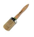 PENNELLO OVALINO MANICO IN LEGNO SETOLA BIONDA 12mm