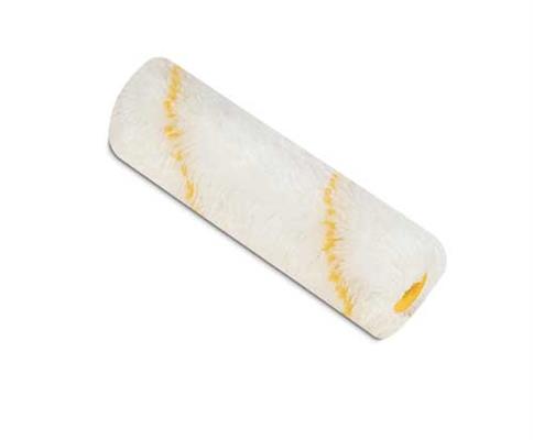 RICAMBIO RULLINO IN TESSUTO CORDONATO BIANCO R/GIALLA 5cm