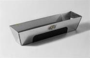 VASCHETTA PORTASTUCCO IN ACCIAIO INOX AKIFIX