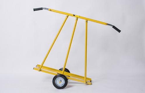 CARRELLO LEGGERO DA CANTIERE 2 RUOTE PER TRASPORTO LASTRE