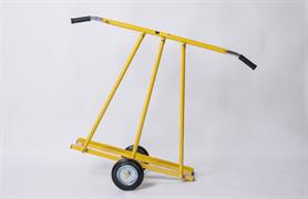 CARRELLO LEGGERO DA CANTIERE 2 RUOTE PER TRASPORTO LASTRE