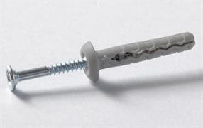 TASSELLO PERCUSSIONE TESTA BOMBATA 6/40 CONFEZIONE DA 20PZ