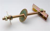 ANCORETTA A BASCULA IN ACCIAIO CON BARRA FILETTATA M6 CF 10PZ