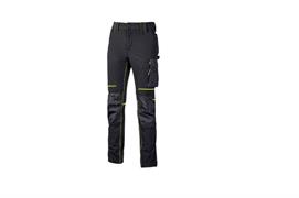 PANTALONE DA LAVORO U-POWER ATOM BLACK CARBON TAGLIA L