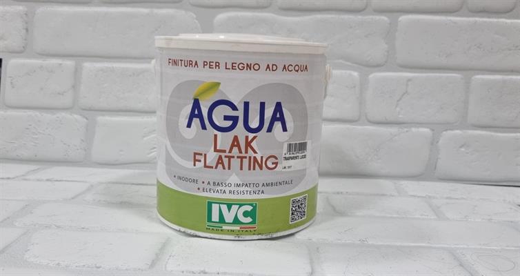 AGUA LAK FLATTING 2,5 LT TRASPARENTE LUCIDO PER LEGNO